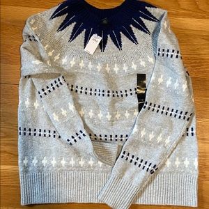 Fair Isle sweater. NWT